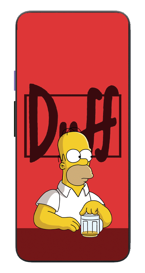 Carcasa Homero Duff